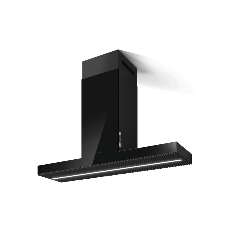 This beautiful island hood is easy to clean and available in a wide range of sizes: from 13 to 70 inches. EHI648BL