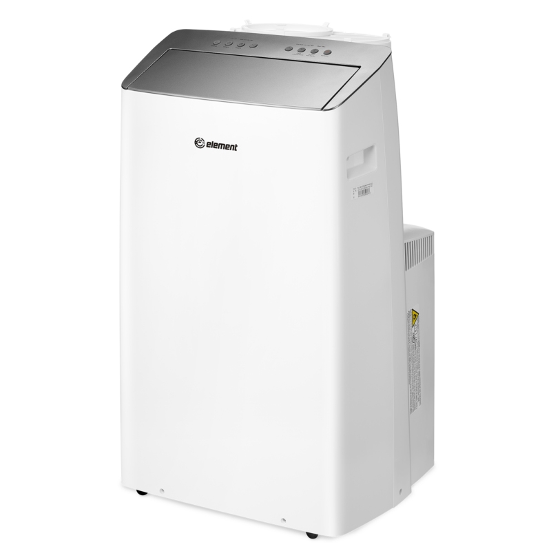 Element 12,000 BTU Dual-Hose Portable Air Conditioner - White (EHPC12D) EHPC12D
