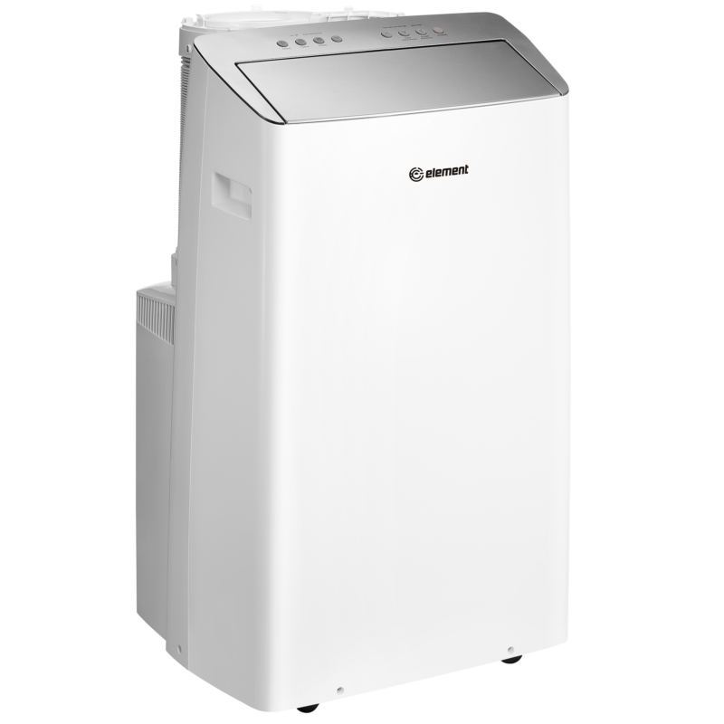 Element 12,000 BTU Dual-Hose Portable Air Conditioner - White (EHPC12D) EHPC12D