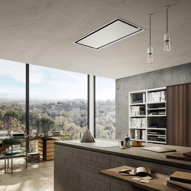 Illusion 40" Ceiling Mount Range Hoods EIL640WH