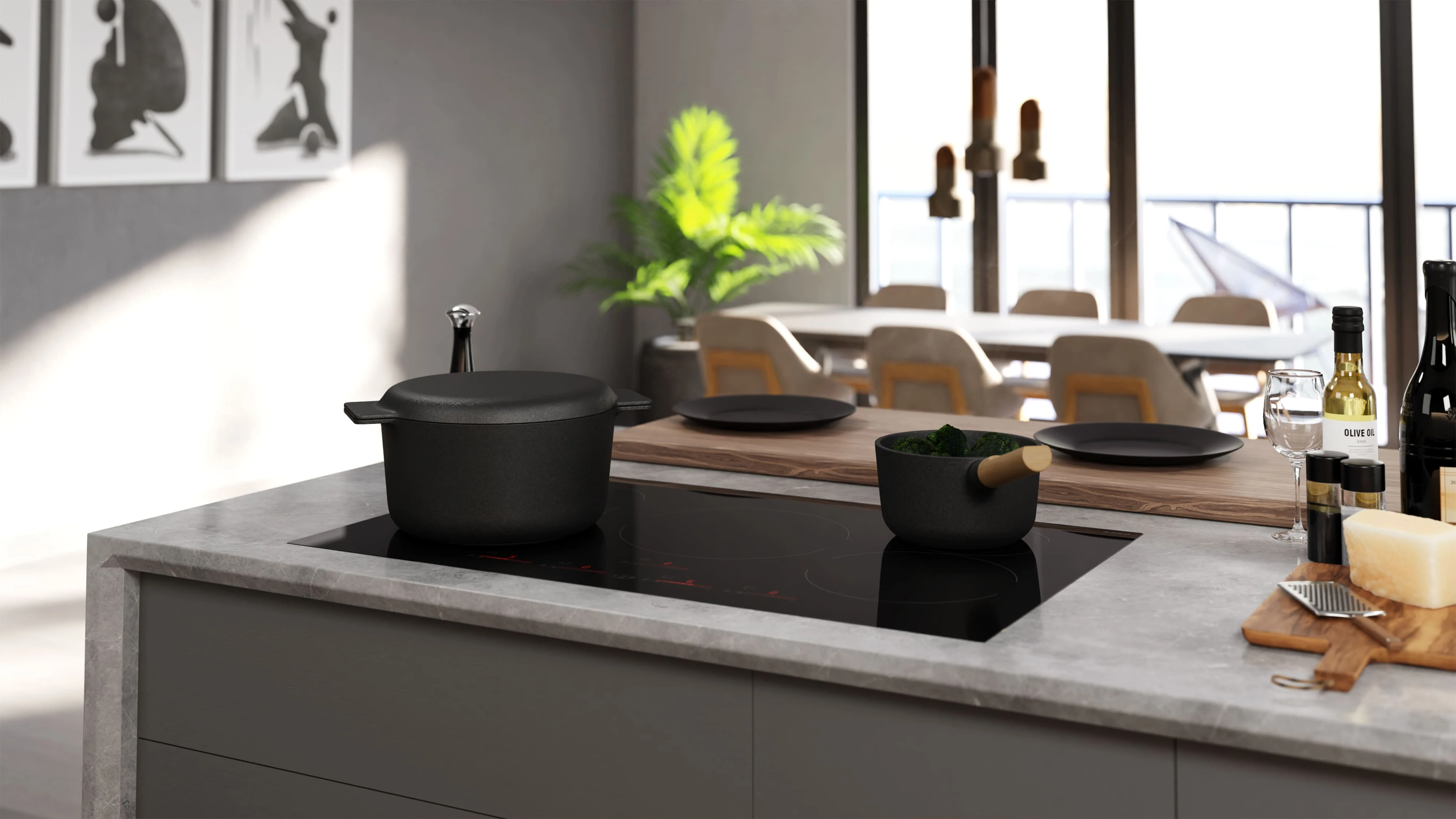 Volta 36" Induction Cooktops view 5