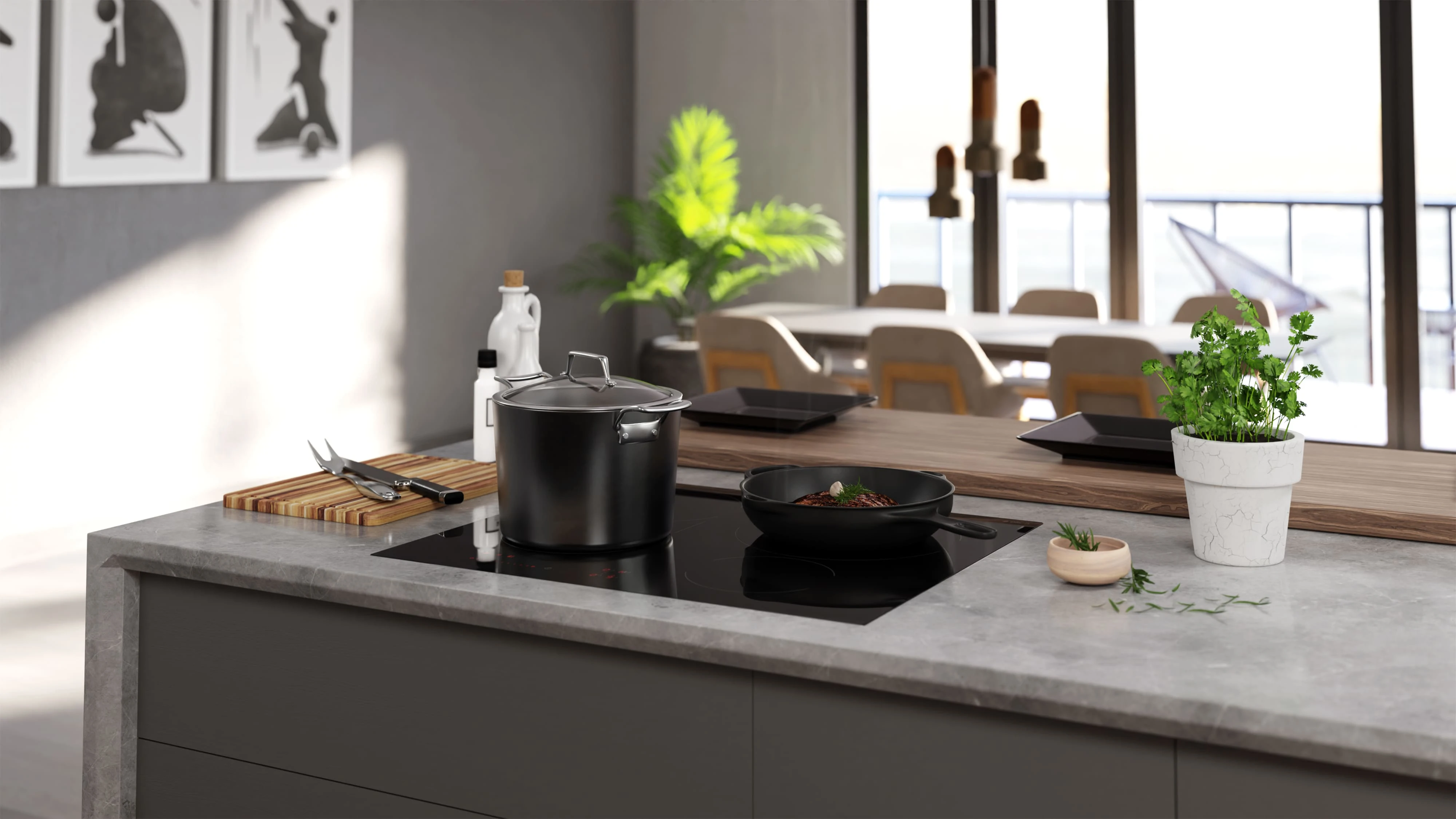 Volta 36" Induction Cooktops view 10
