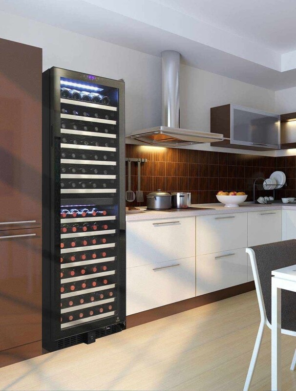 155-Bottle Dual-Zone Wine Cooler (Both Right or Left Hinge Options Available) EL142TSST