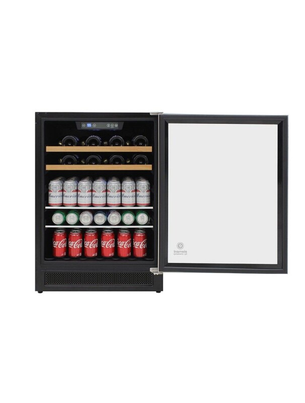 Single-Zone 24" Wine and Beverage Cooler, 16 Bottle and 106 Can Capacity EL24THWB