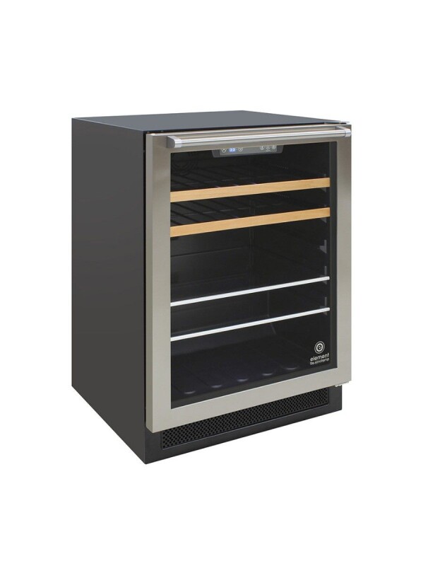 Single-Zone 24" Wine and Beverage Cooler, 16 Bottle and 106 Can Capacity EL24THWB