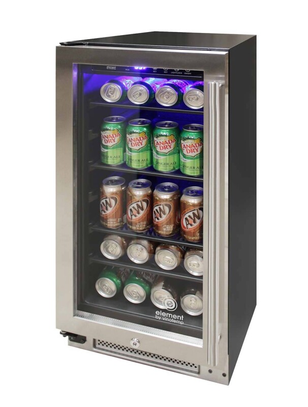 Connoisseur Series 33 Single-Zone Beverage Cooler (Left Hinge) EL33WCBCL