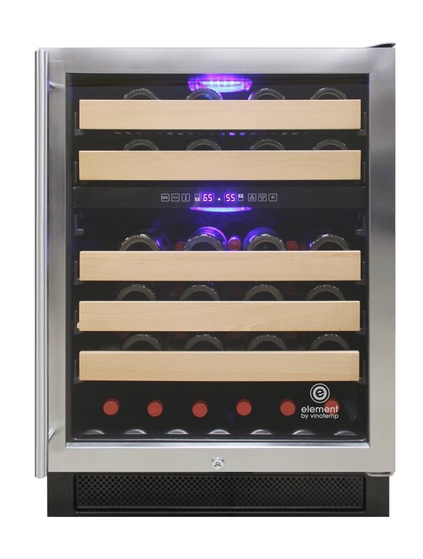 Connoisseur Series 46 Dual Zone Wine Cooler EL46WCST