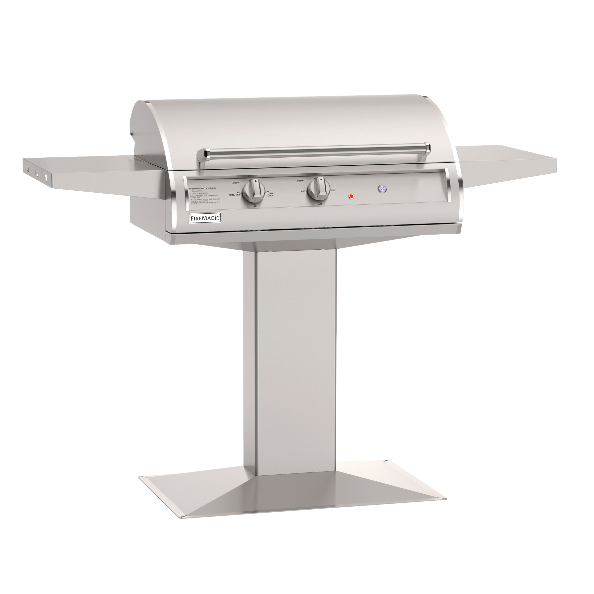 30 Inch Post Mounted Analog Electric Grill EL500S0Z1EP6