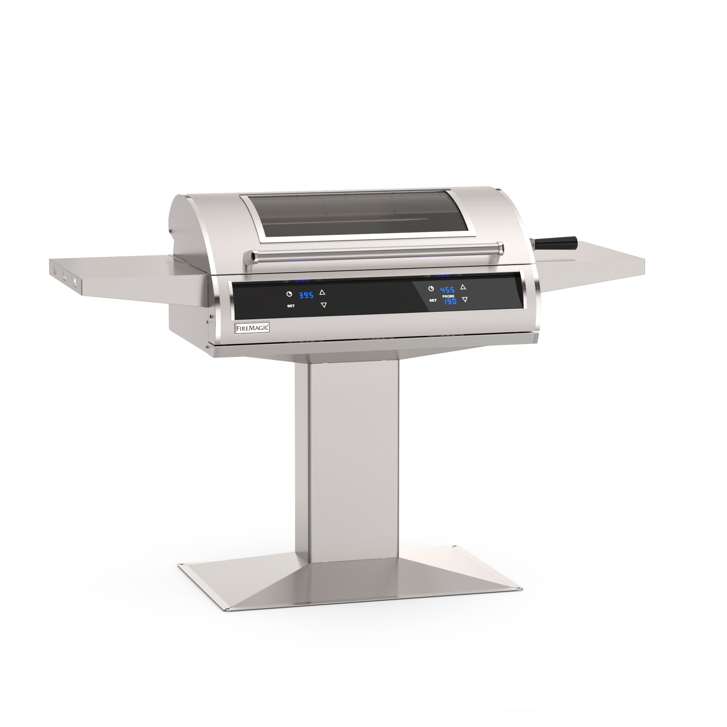 30 Inch Patio Post mount Accessible Electric Grill And Dual Control EL500S4Z1EWAP