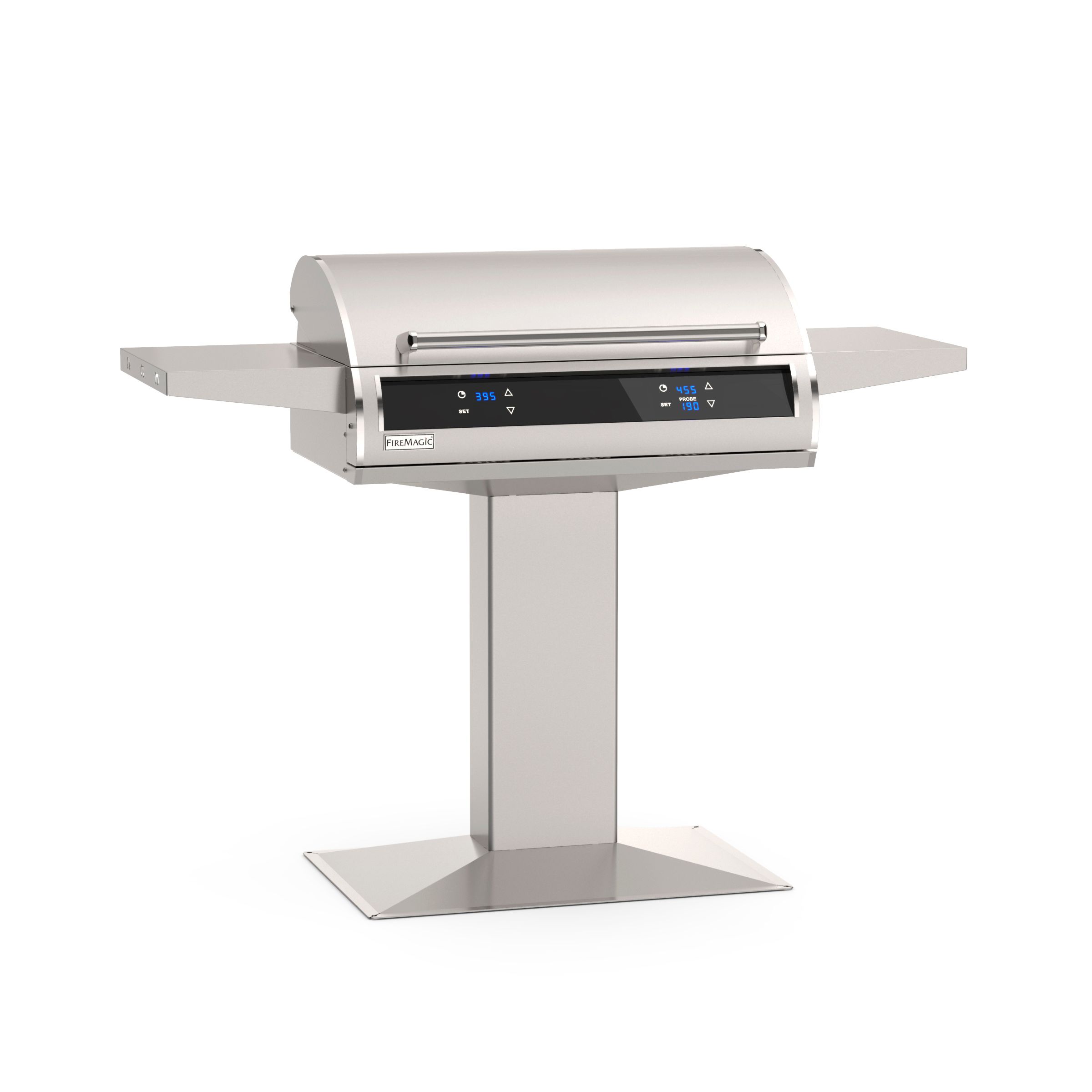 30 Inch Patio Post mount Electric Grill With Dual Control EL500S4Z1EWP6