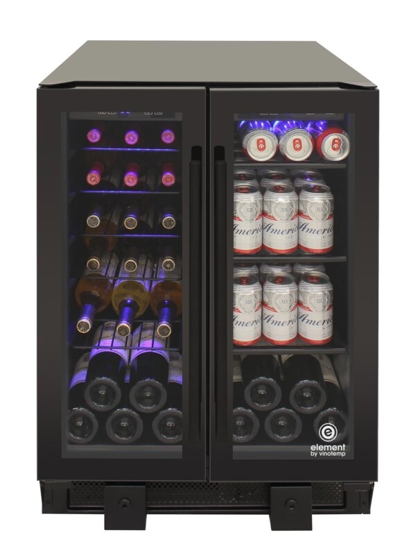 Butler Series Touch Screen Wine and Beverage Cooler with French Doors ELBWC10202