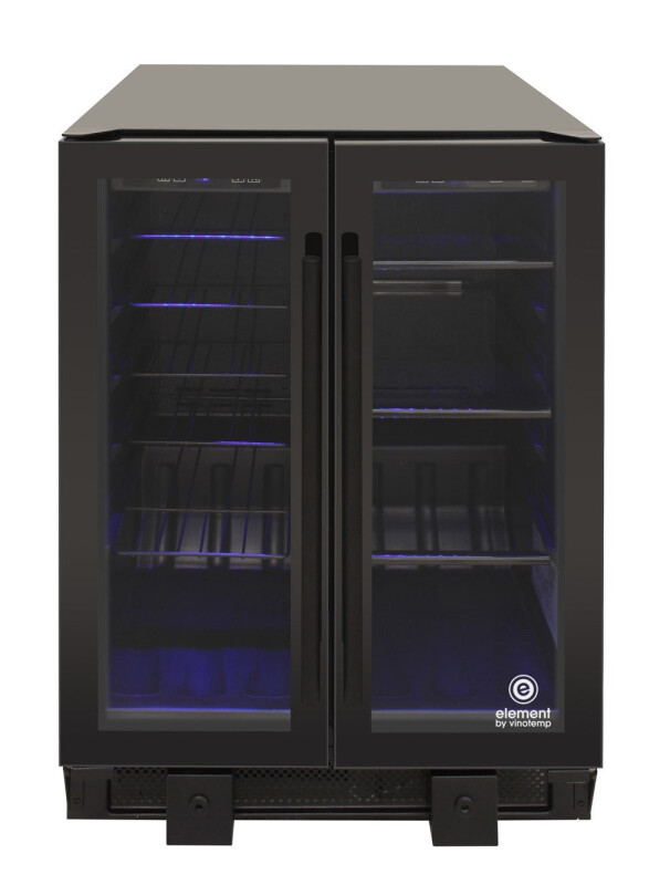 Butler Series Touch Screen Wine and Beverage Cooler with French Doors ELBWC10202