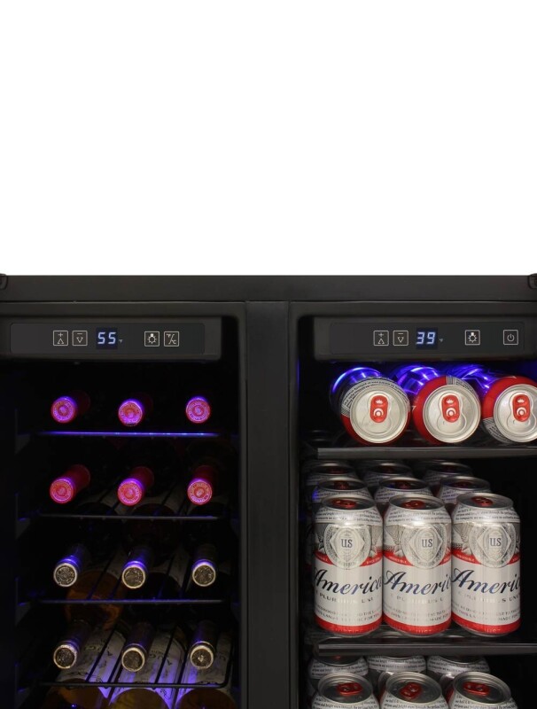 Butler Series Touch Screen Wine and Beverage Cooler with French Doors ELBWC10202