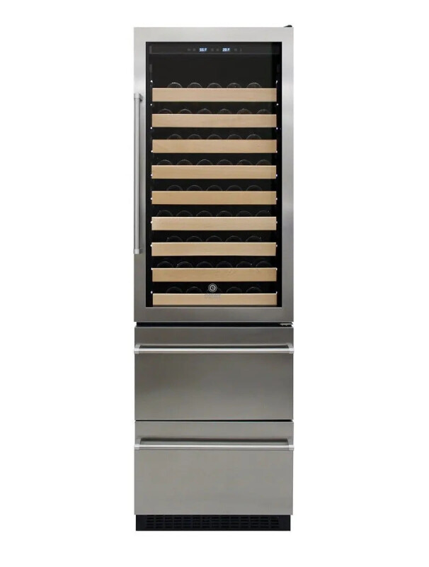 Stainless Steel Wine & Beverage Cooler (Right Hinge) ELBWC108SS