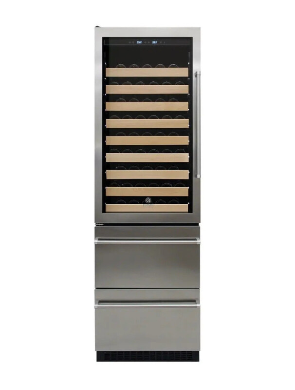 Stainless Steel Wine & Beverage Cooler (Left Hinge) ELBWC108SSL