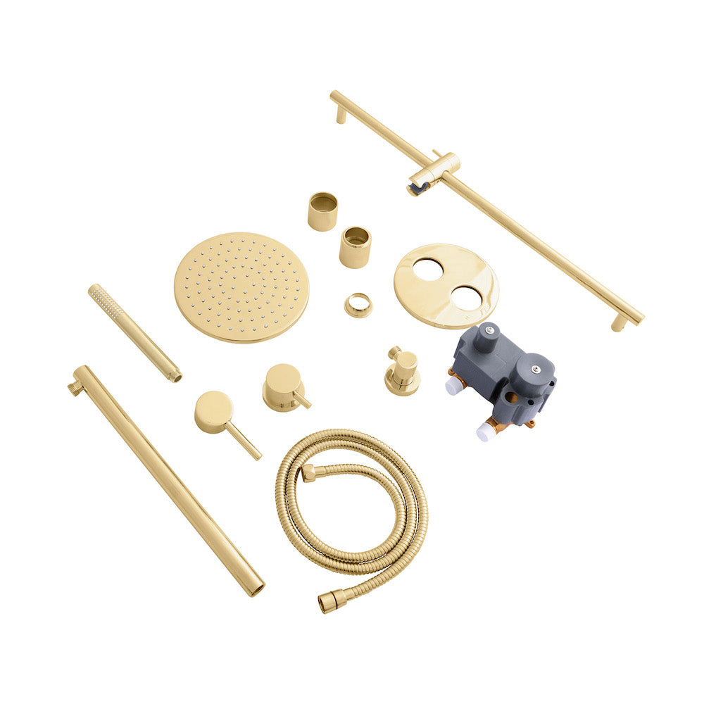Autograph Edition El Dorado Rainfall Shower System ELDSHSPG