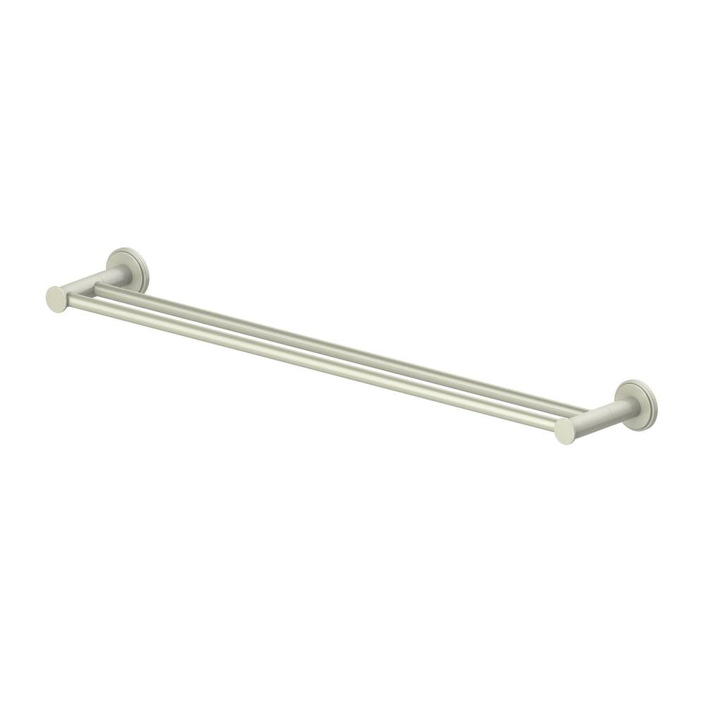 El Dorado Double Towel Rail In Brushed Nickel ELDTRDBN