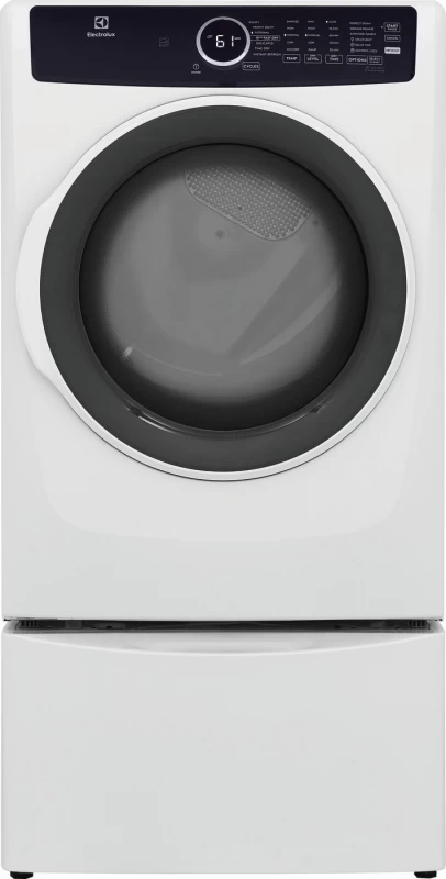 Front Load Perfect Steam Electric Dryer with Instant Refresh – 8.0 Cu. Ft. view 6