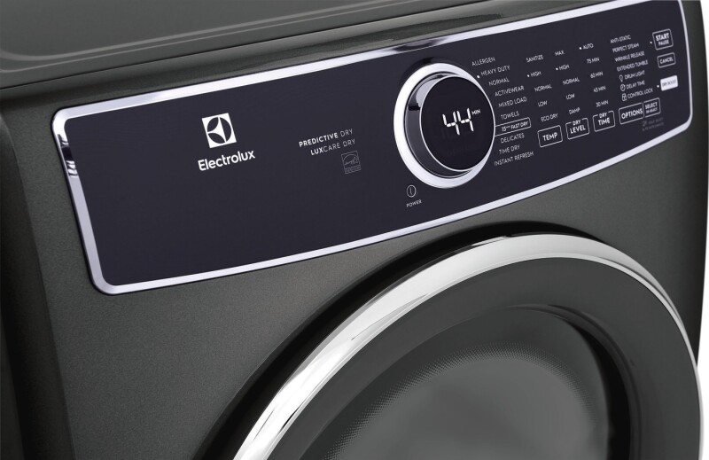 Front Load Perfect Steam Electric Dryer with Predictive Dry™ and Instant Refresh – 8.0 Cu. Ft. view 8
