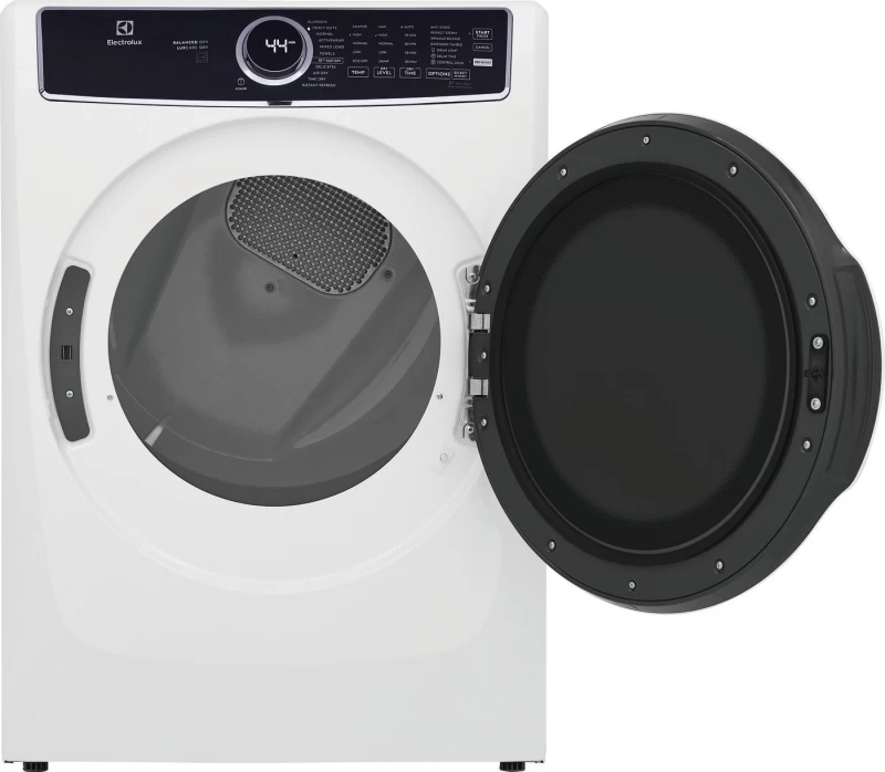 Front Load Perfect Steam Electric Dryer with Balanced Dry™ and Instant Refresh – 8.0 Cu. Ft. view 2
