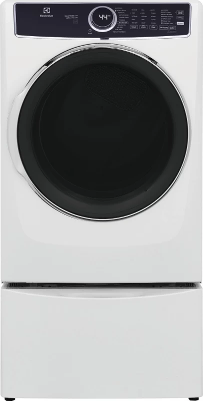 Front Load Perfect Steam Electric Dryer with Balanced Dry™ and Instant Refresh – 8.0 Cu. Ft. view 12