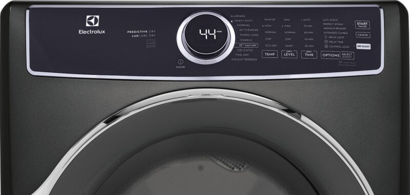 Front Load Perfect Steam Gas Dryer with Predictive Dry™ and Instant Refresh – 8.0 Cu. Ft. view 4