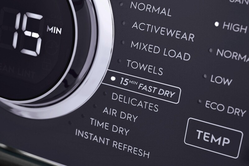 Front Load Perfect Steam Gas Dryer with LuxCare Dry and Instant Refresh – 8.0 Cu. Ft. view 7