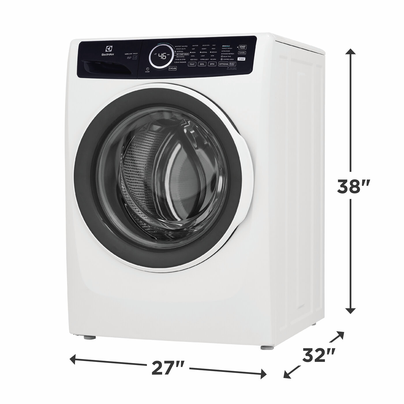 Front Load Perfect Steam Washer with LuxCare Wash - 4.5 Cu. Ft. view 11