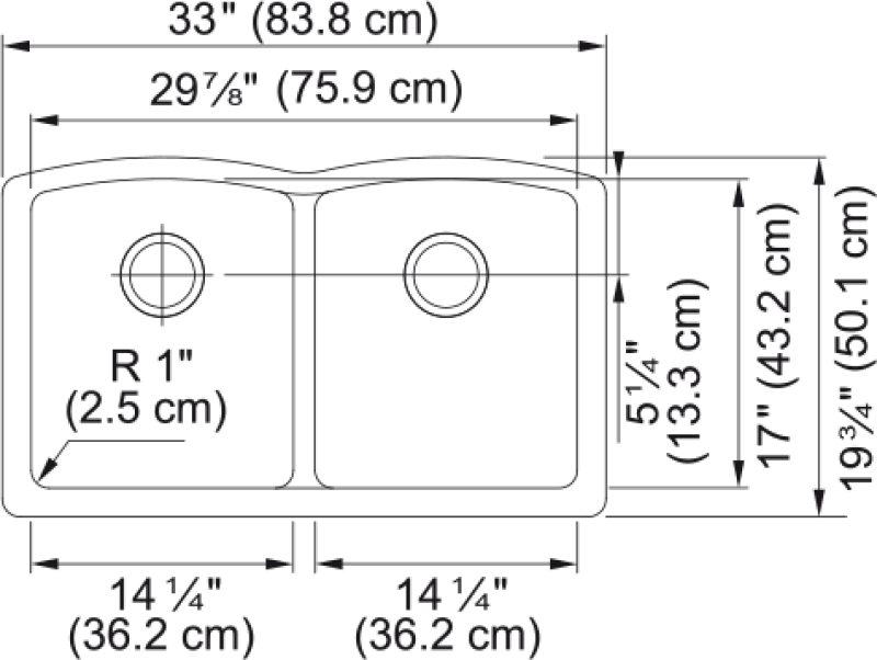 Ellipse Undermount Sink view 2