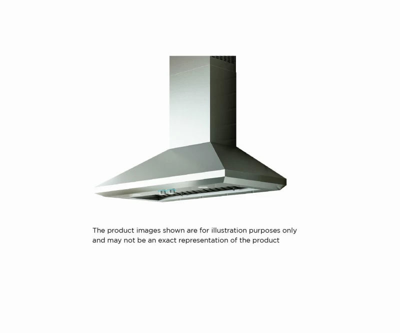 Wall-mount Range Hoods LEONE 36" SS (1200 CFM) view 4