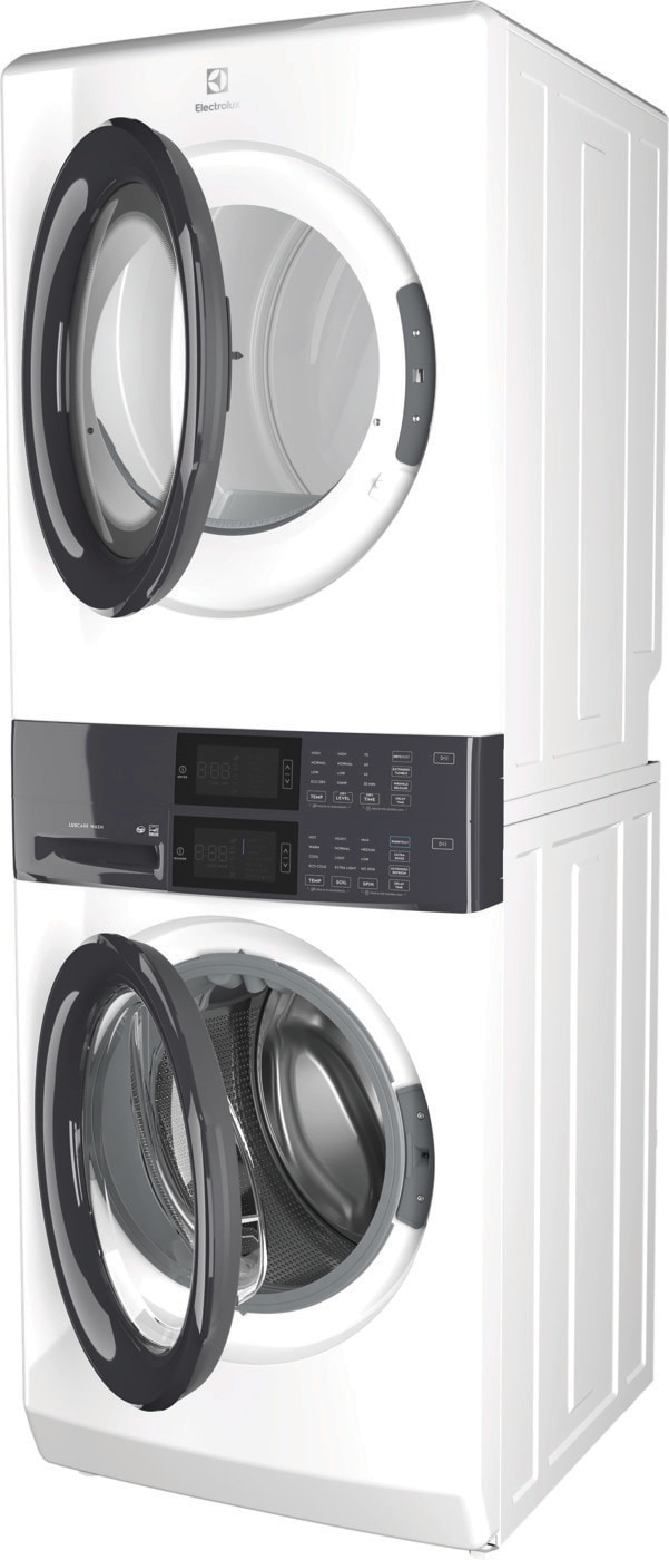 Laundry Tower Single Unit Front Load 4.4 Cu. Ft. Washer & 8 Cu. Ft. Electric Dryer view 11