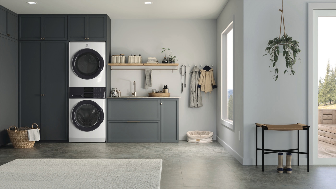 Laundry Tower Single Unit Front Load 4.4 Cu. Ft. Washer & 8 Cu. Ft. Gas Dryer view 7