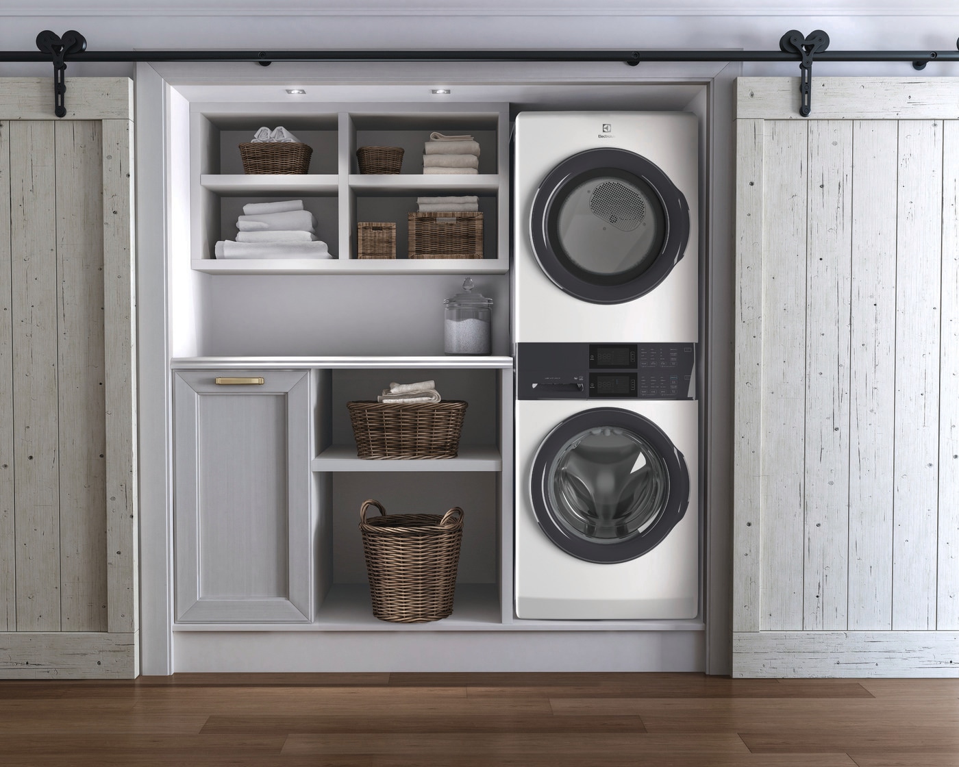 Laundry Tower Single Unit Front Load 4.4 Cu. Ft. Washer & 8 Cu. Ft. Gas Dryer view 8