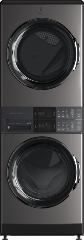 Laundry Tower Single Unit Front Load 4.5 Cu. Ft. Washer & 8 Cu. Ft. Gas Dryer ELTG7600AT