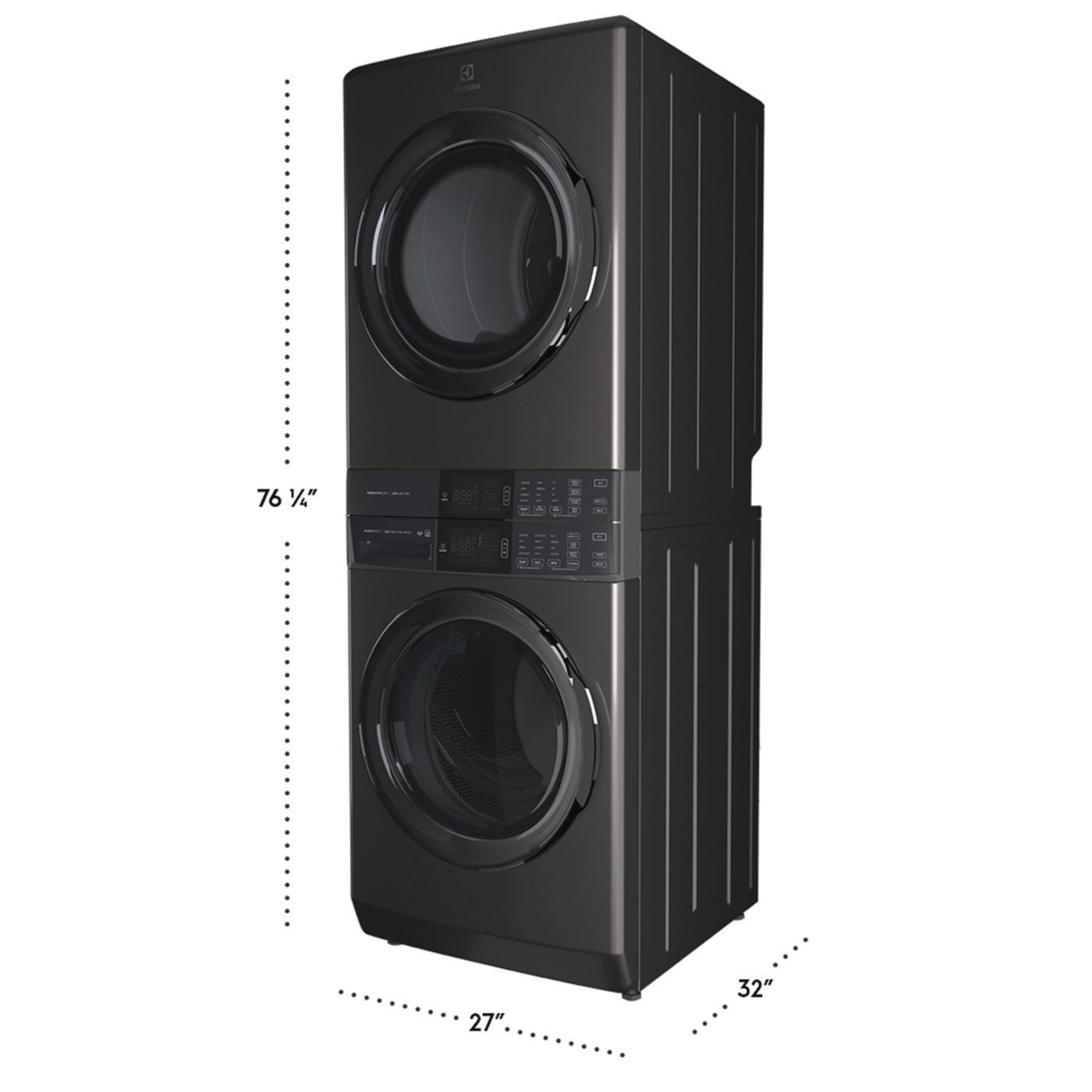 Laundry Tower Single Unit Front Load 4.5 Cu. Ft. Washer & 8 Cu. Ft. Gas Dryer view 11