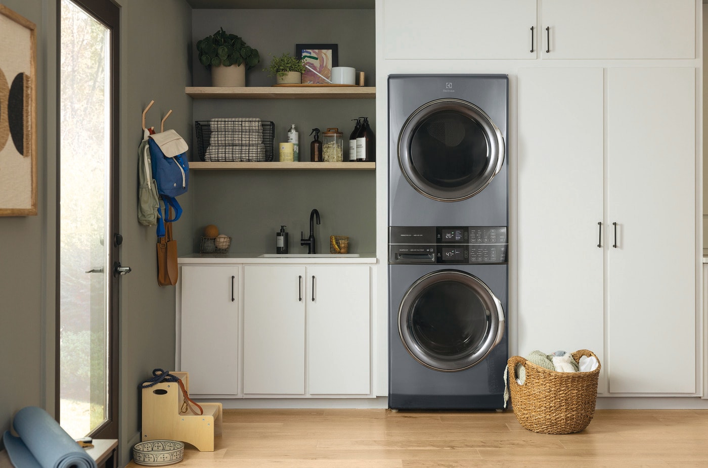 Laundry Tower Single Unit Front Load 4.5 Cu. Ft. Washer & 8 Cu. Ft. Gas Dryer view 14