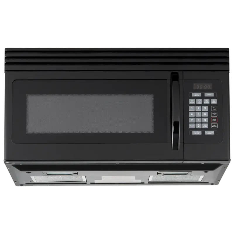1.6 cu. ft. Over-the-Range Microwave with Top Mount Air Recirculation Vent EM1601RQCB
