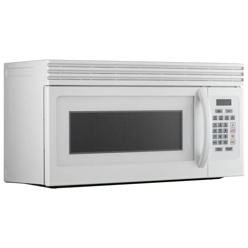 1.6 cu. ft. Over-the-Range Microwave with Top Mount Air Recirculation Vent EM1601RQCW