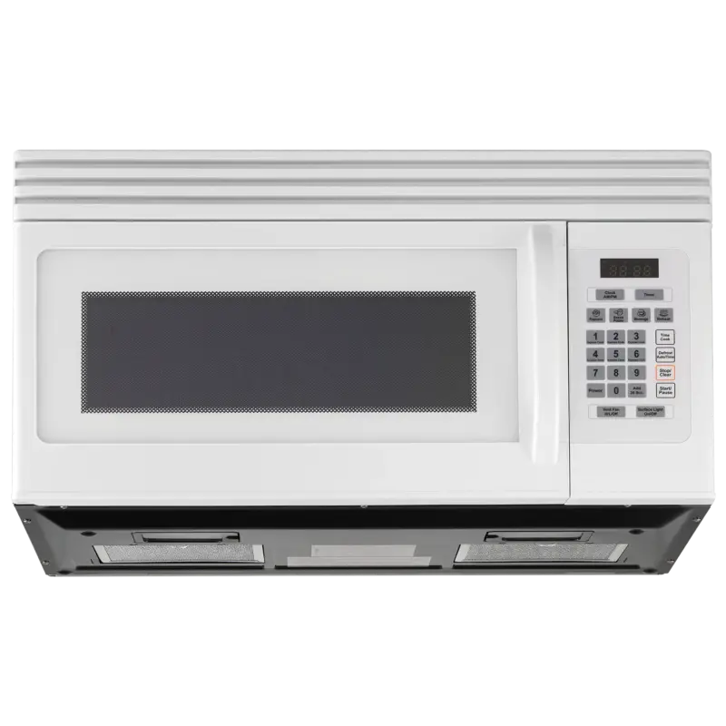 1.6 cu. ft. Over-the-Range Microwave with Top Mount Air Recirculation Vent EM1601RQCW