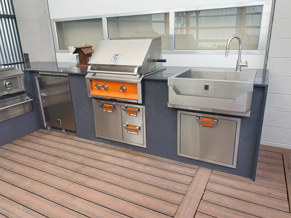 30" Aspire Built-In Grill Mixed Burner Model with Rotisserie EMBR30BK