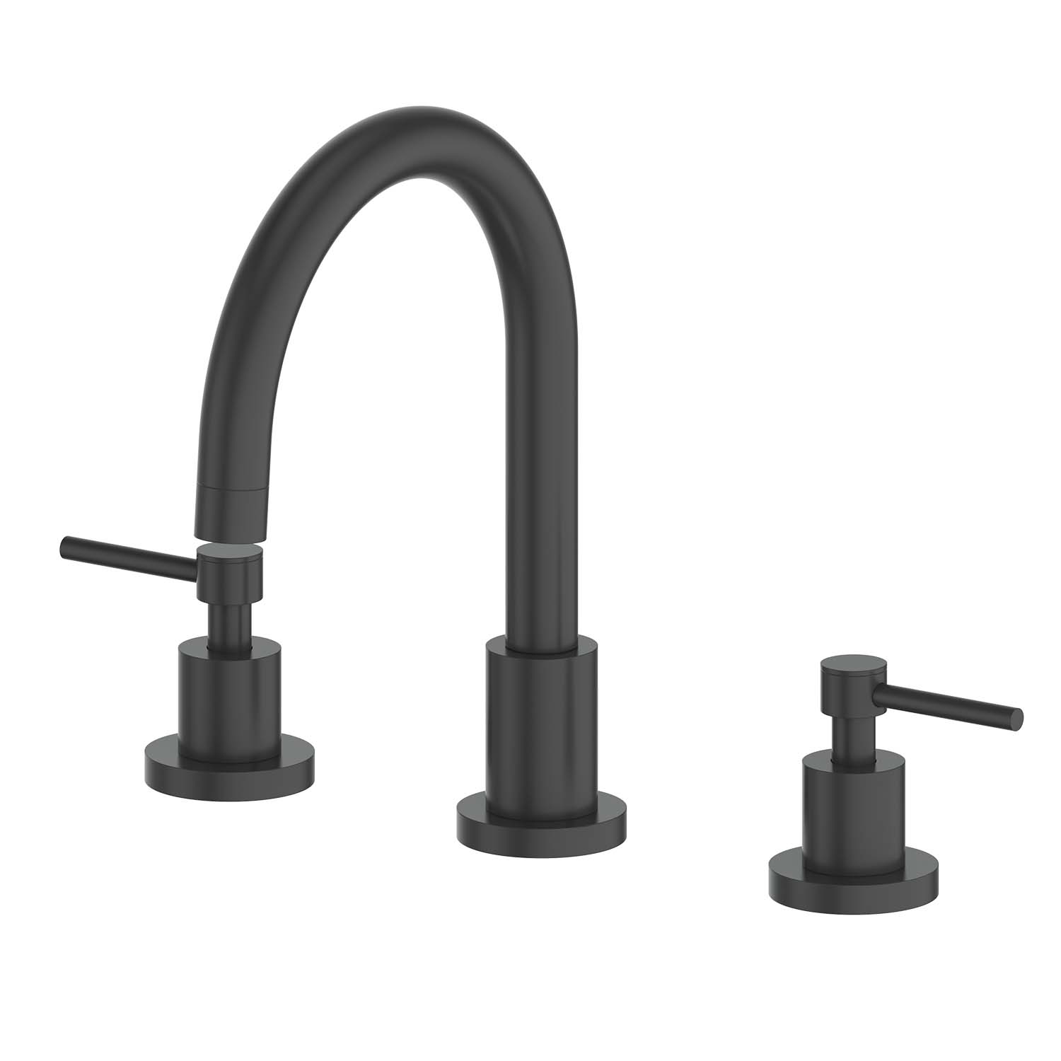 Autograph Edition Emerald Bay Widespread Bath Faucet In Matte Black EMBYBFMB