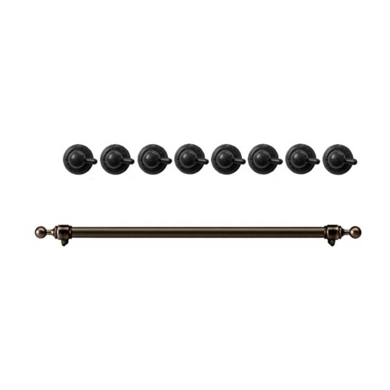 Knobs and Handle Bundle for 36 inch Nostalgie Dual Fuel EN36B6111