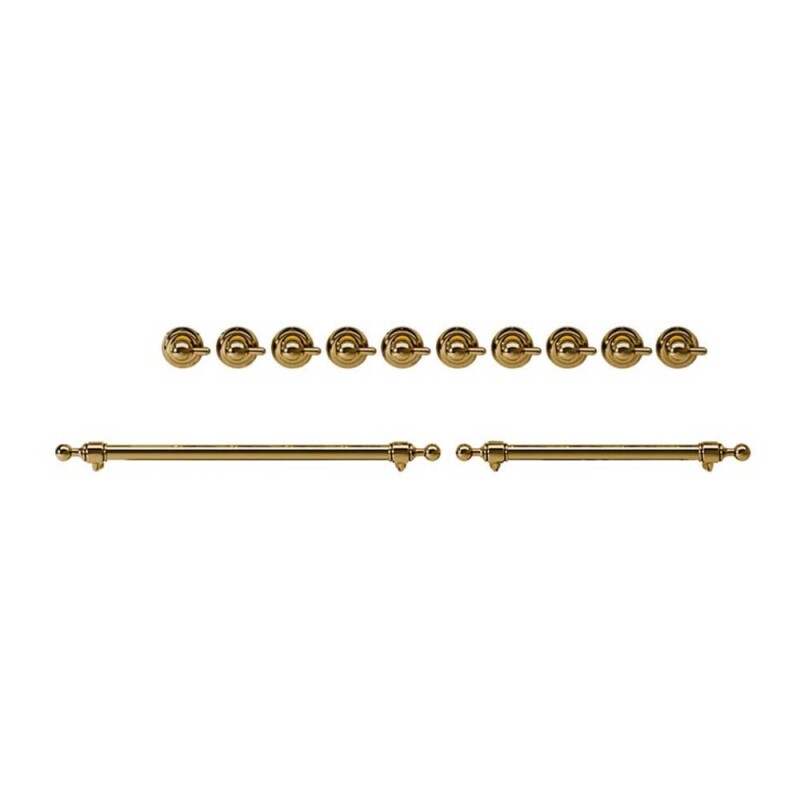 Knobs and Handles Bundle for 40 inch Nostalgie Dual Fuel EN40G62211
