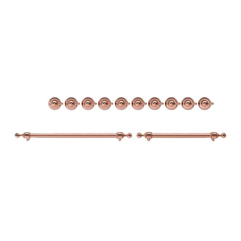 Knobs and Handles Bundle for 40 inch Nostalgie Dual Fuel EN40P62211