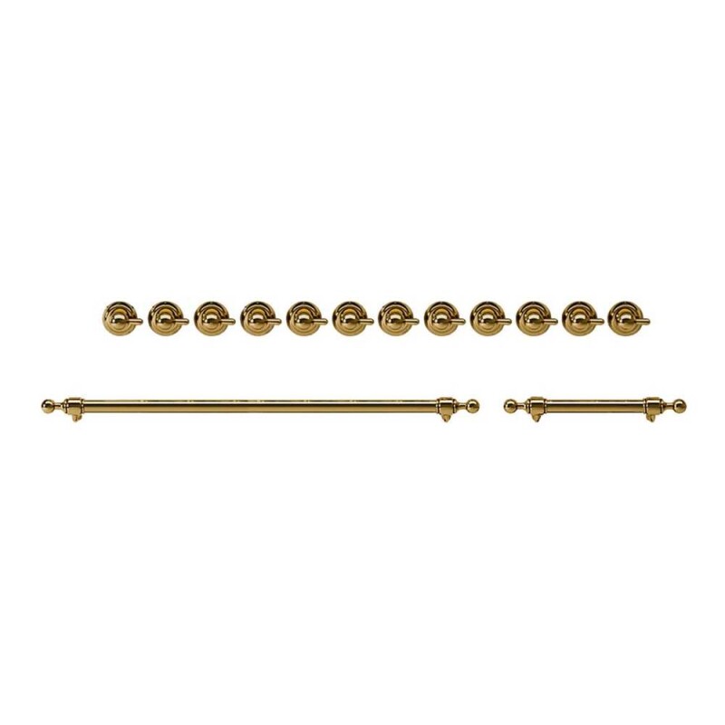 Knobs and Handles Bundle for 48 inch Nostalgie Dual Fuel with Griddle EN48G82211