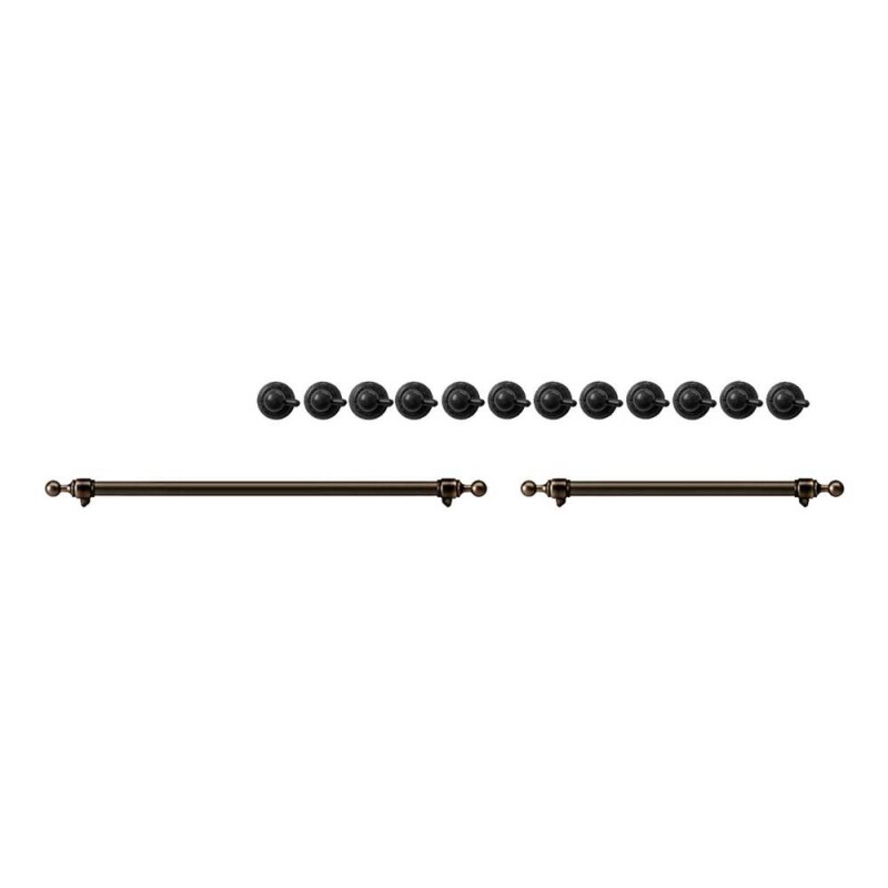 Knobs and Handles Bundle for 60 inch Nostalgie Dual Fuel with Griddle/Frenchtop EN60B82211