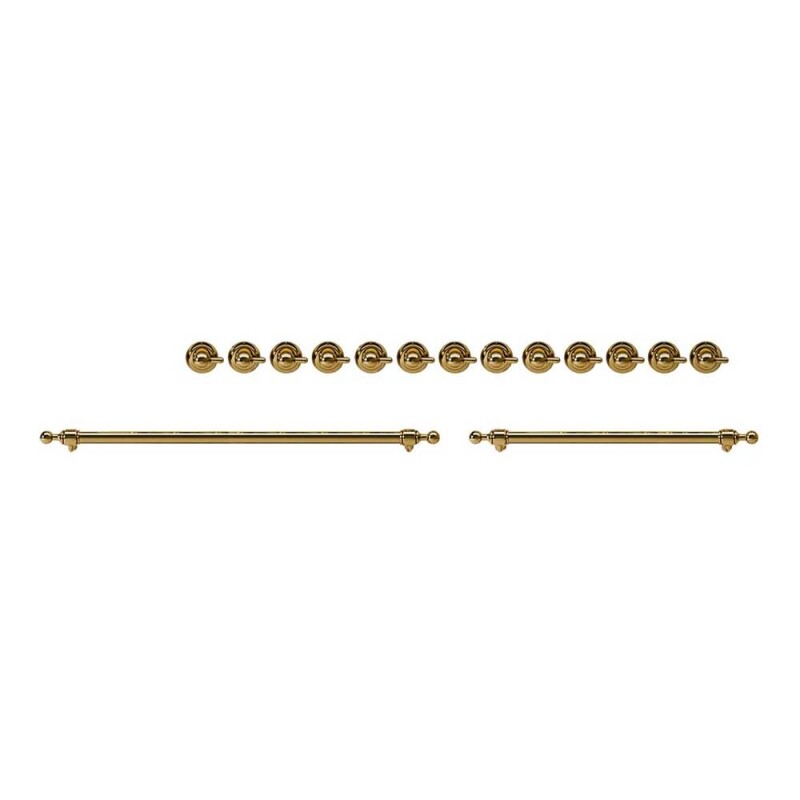Knobs and Handles Bundle for 60 inch Nostalgie Dual Fuel with Griddle EN60G92211