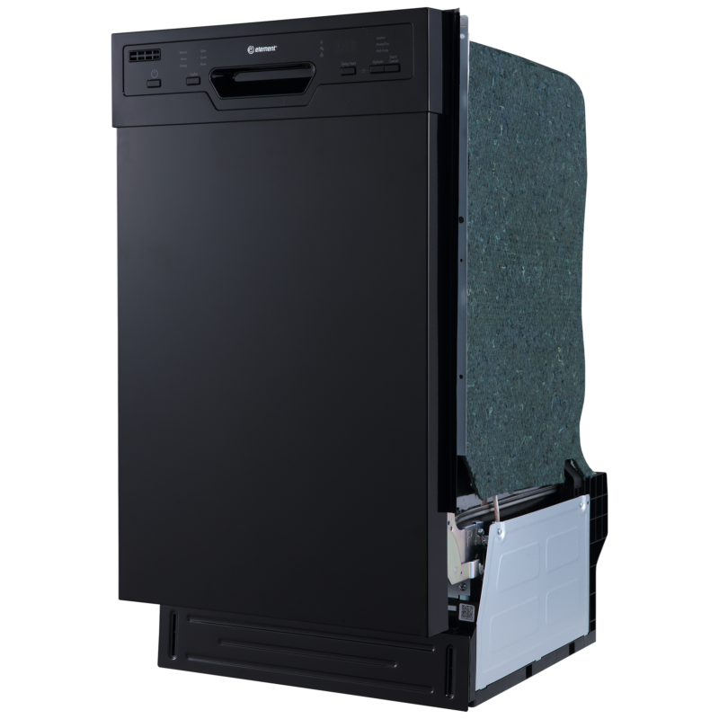 Element 18" Front Control Built-In Dishwasher - Black (ENB6631PEBB) view 2