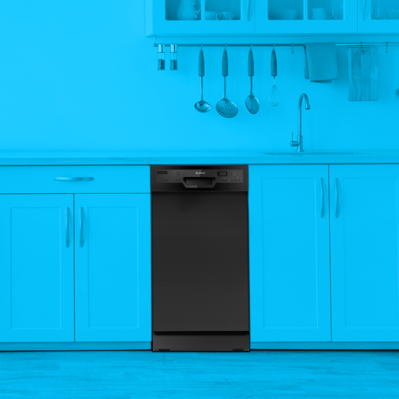 Element 18" Front Control Built-In Dishwasher - Black (ENB6631PEBB) view 7