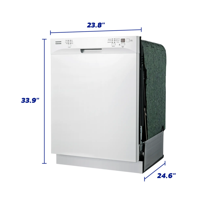 24” Front Control Built-In Dishwasher view 4